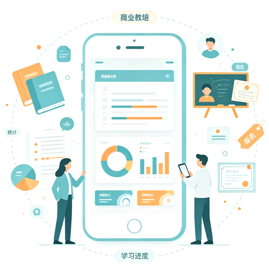 招生报名，边收信息边收钱